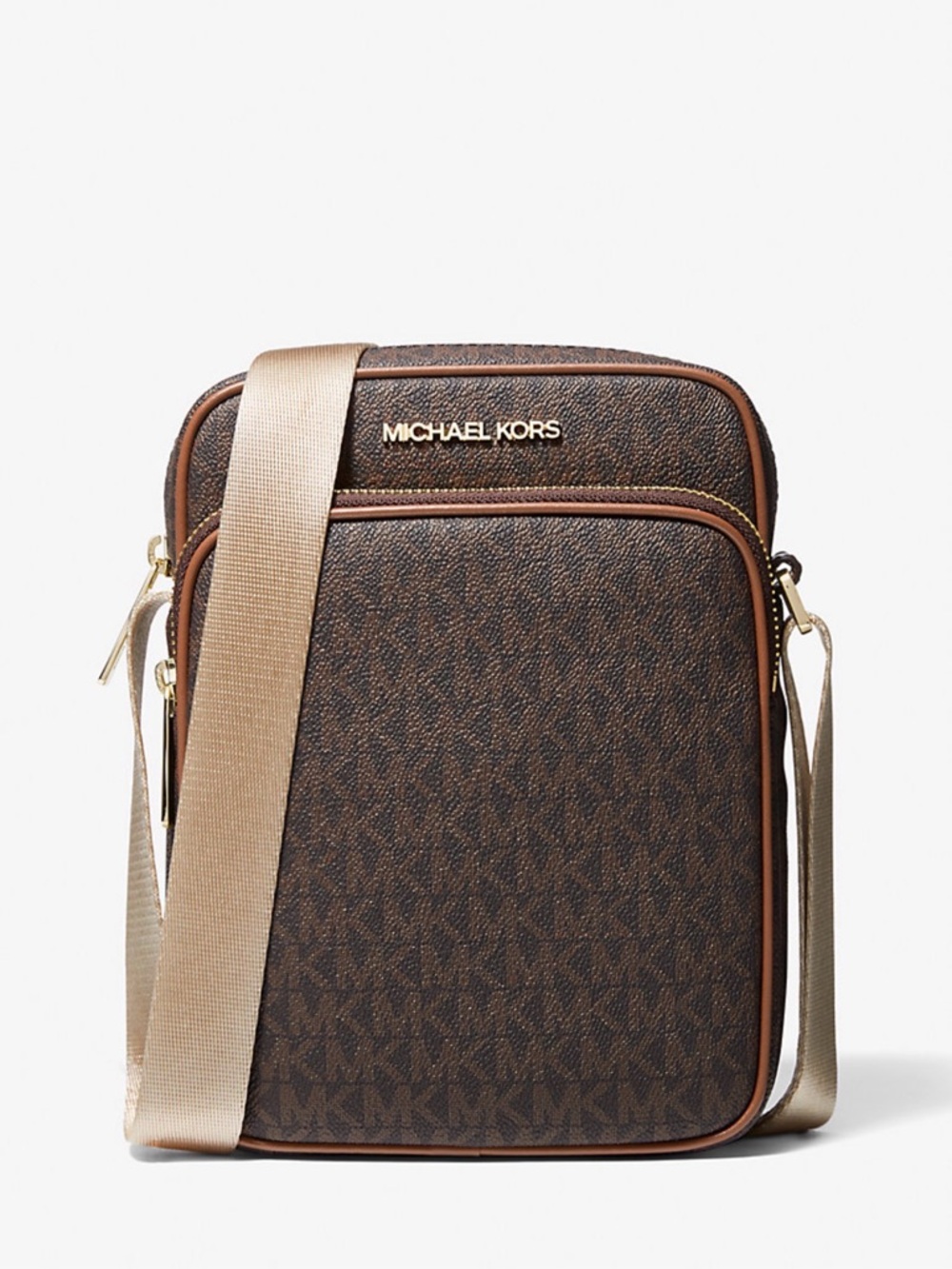 Michael Kors Jet Set Travel Medium Logo Crossbody Bag